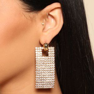 Misbehaved Drop Earrings - Gold